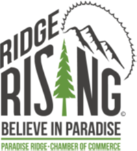 Ridge Rising: Believe in Paradise. Paradise Ridge. Chamber of Commerce.